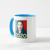 AOC 2020 Propaganda Mok (Voorkant links)