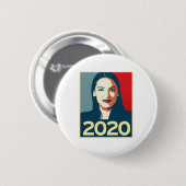 AOC 2020 Propaganda Ronde Button 5,7 Cm (Voorkant /achterkant)