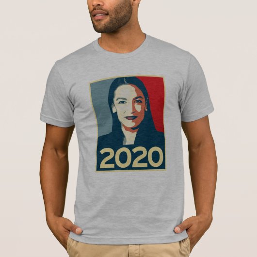 AOC 2020 Propaganda T-shirt (Voorkant)