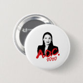 AOC 2020 RONDE BUTTON 5,7 CM (Voorkant /achterkant)