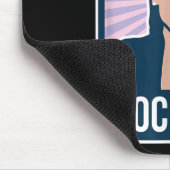 AOC 2024 Amerikaanse Vintage Muismat (Hoek)