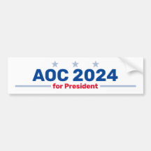 AOC 2024 bumpersticker
