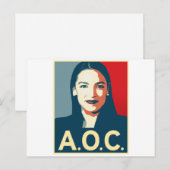 AOC 2024 Propaganda Briefkaart (Voorkant / Achterkant)