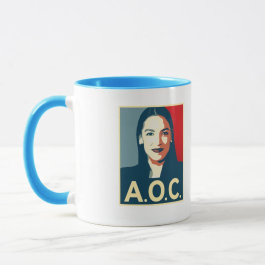 AOC 2024 Propaganda Mok (Links)