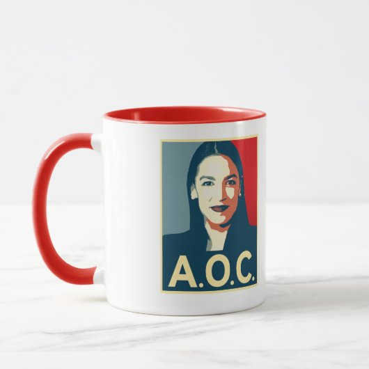 AOC 2024 Propaganda Mok (Links)
