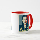 AOC 2024 Propaganda Mok (Voorkant rechts)
