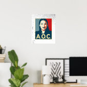 AOC 2024 Propaganda Poster (Thuiskantoor)