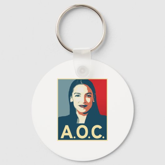 AOC 2024 Propaganda Sleutelhanger (Voorkant)