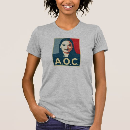 AOC 2024 Propaganda T-shirt (Voorkant)