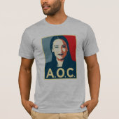 AOC 2024 Propaganda T-shirt (Voorkant)