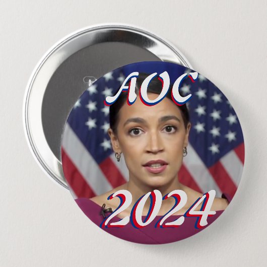 AOC 2024 RONDE BUTTON 4,0 CM (Voorkant /achterkant)