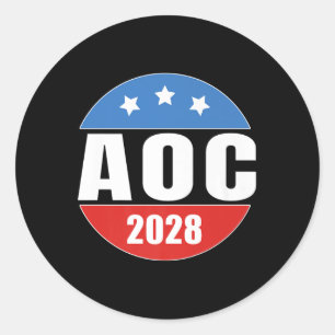 AOC 2028-premie Ronde Sticker