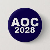 AOC 2028 RONDE BUTTON 5,7 CM (Voorkant)