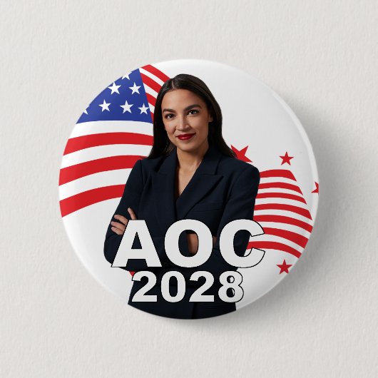 AOC 2028 RONDE BUTTON 5,7 CM (Voorkant)