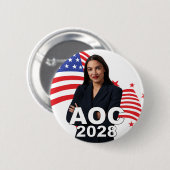 AOC 2028 RONDE BUTTON 5,7 CM (Voorkant /achterkant)