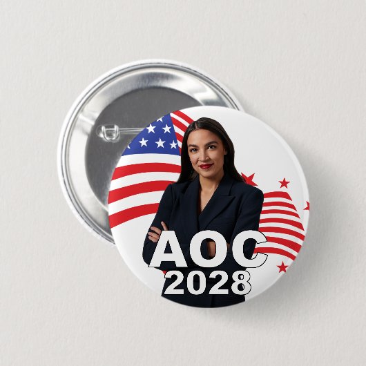 AOC 2028 RONDE BUTTON 5,7 CM (Voorkant /achterkant)