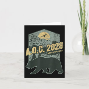 AOC 2028 voor President Resist Beer Alexandria Oca Kaart