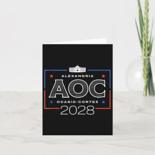 AOC 2028 Witte Huis Tanktop Kaart