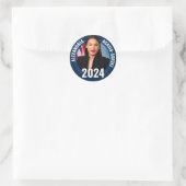 AOC - Alexandria Ocasio-Cortez 2024 Ronde Sticker (Tas)