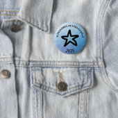 AOC Alexandria Ocasio-Cortez 2028 Ronde Button 5,7 Cm (In situ)