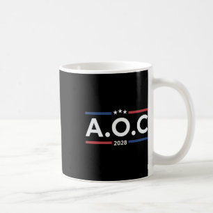 AOC Alexandria Ocasio Cortez 2028 voor President E Koffiemok