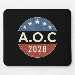 AOC Alexandria Ocasio Cortez 2028 voor President E Muismat
