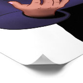 AOC - Alexandria Ocasio Cortez feminist Poster (Hoek)