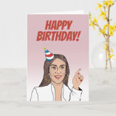 AOC Begroeting Kaart (Gele Bloem)