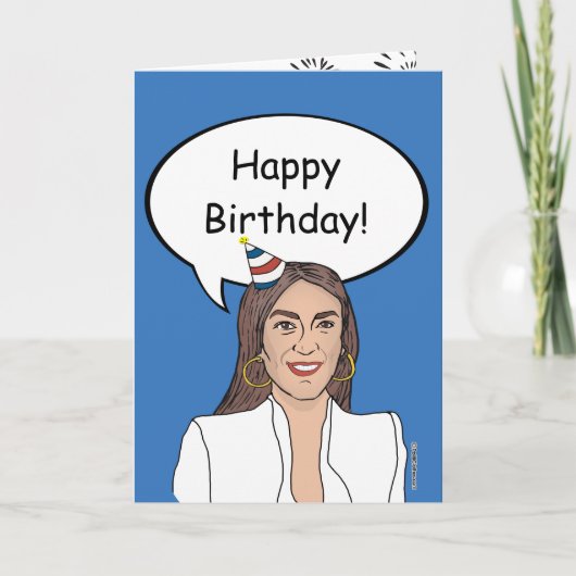 AOC Birthday Card Kaart (Voorkant)
