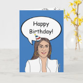 AOC Birthday Card Kaart (Gele Bloem)