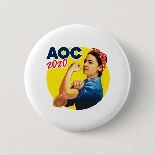AOC de Riveter 2020 Ronde Button 5,7 Cm (Voorkant)