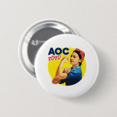 AOC de Riveter 2020 Ronde Button 5,7 Cm (Voorkant /achterkant)