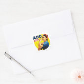 AOC de Riveter 2020 Vierkante Sticker (Envelop)