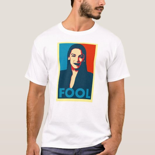 AOC Dwaas Poster T-shirt (Voorkant)