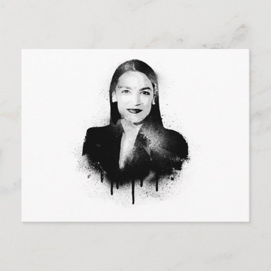 AOC Graffiti Kunst Briefkaart (Voorkant)