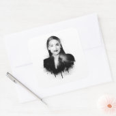 AOC Graffiti Kunst Vierkante Sticker (Envelop)