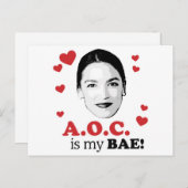 AOC is mijn BAE Briefkaart (Voorkant / Achterkant)