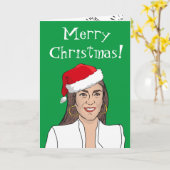 AOC Kerstkaart Kaart (Gele Bloem)