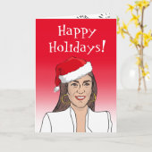 AOC Kerstkaart Kaart (Gele Bloem)