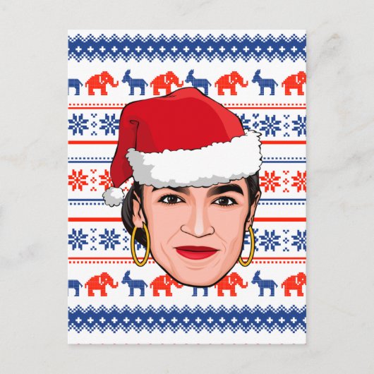 AOC Kerstmis Briefkaart (Voorkant)