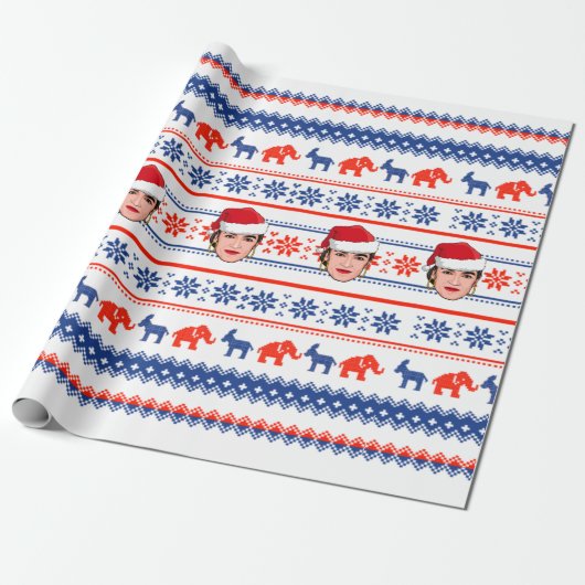 AOC Kerstmis Cadeaupapier (Uitgerold)