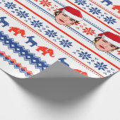 AOC Kerstmis Cadeaupapier (Hoek)