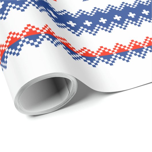 AOC Kerstmis Cadeaupapier (Rol Hoek)