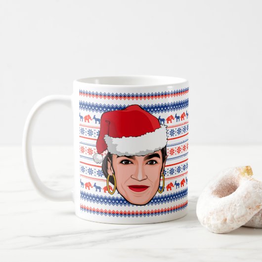 AOC Kerstmis Koffiemok (Met donut)