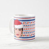 AOC Kerstmis Koffiemok (Voorkant links)