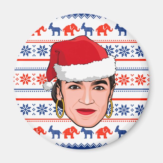 AOC Kerstmis Magneet (Voorkant)