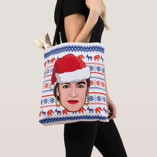 AOC Kerstmis Tote Bag (Dichtbij)