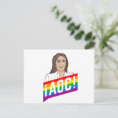 AOC LGBT PRIDE BRIEFKAART (Staand voorkant)