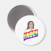 AOC LGBT PRIDE MAGNEET (Voorkant / Achterkant)