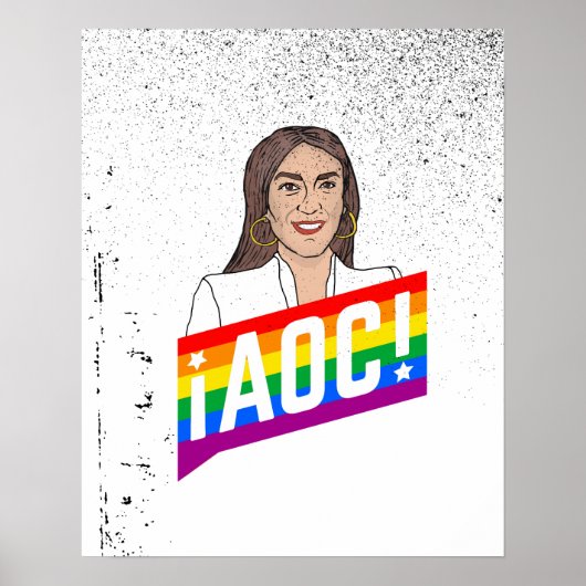 AOC LGBT PRIDE POSTER (Voorkant)